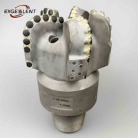 Foret de forage PDC avec filetage API REG, foret de coupe de roche durable pour les projets miniers et de forage de fondations