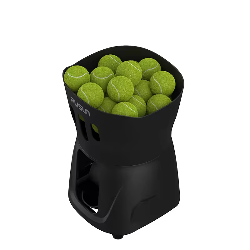 SW-11 PUSUN PT Mini Tennis Ball Machine With Auto Remote And Eco-Friendly Materials For Training And Home Use