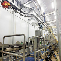 Machinerie d'abattage de bétail à haute efficacité, équipement professionnel de transformation de la viande, solutions personnalisées pour l'abattage des bovins