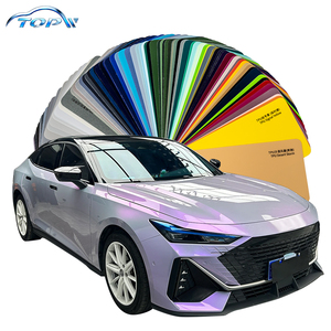 Pellicola TPU Gialla Termosensibile per Wrapping Auto, Adesivo Idrofobico Autoriparante, Pellicola TPU Cambia Colore - Product Image 1