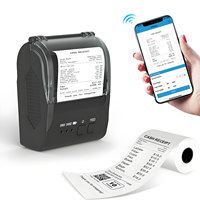 Mini Impresora Inalámbrica Portátil de Etiquetas Térmicas de 2 Pulgadas para Recibos y Códigos de Barras para Pequeñas Empresas