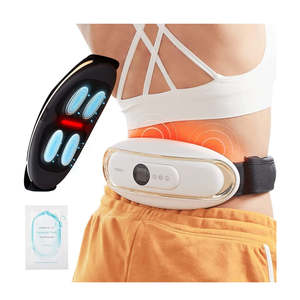 اهتزاز آلام الظهر جهاز تدليك أسفل الظهر مع وسادة حرارية سريعة تسخين البطن تجريب مدلك البطن - Product Image 2
