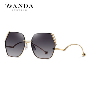 Gafas de Sol DANDA Sin Montura JS8565 Rectangulares UV400, Gafas de Sol de Moda para Mujer - Product Image 5