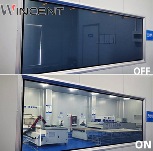 <span class=keywords><strong>Film</strong></span> intelligent <span class=keywords><strong>noir</strong></span> WINCENT SPD, écologique, respectueux des animaux, <span class=keywords><strong>occultant</strong></span> à 100 %, protection de la vie privée, décoratif, commutable électriquement, haute performance - Product Image 4