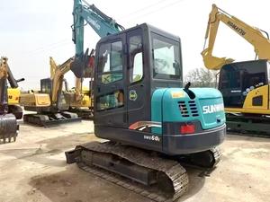 CE Certified SWE60E 6ton Second Hand <b>Mini</b> Crawler Excavator Imported Engine China Quality Reliable Hydraulic <b>Motor</b> Pump Gearbox - Product Image 4