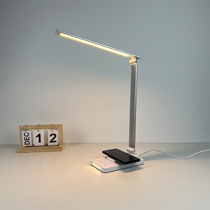 Lampe De Bureau <strong>Usb</strong> <strong>Reading</strong> Study Light Luxury Control for Study Work Led Folding Table Desk <strong>Lamp</strong> With Wireless Charging Charger - Product Image 1