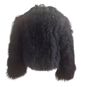 2026 New Fashion Winter Windproof Warmth Tan Sheep Fur Short <strong>Coat</strong> for the Elegant and <strong>Kingly</strong> Women - Product Image 2