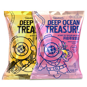 Chips indonésiennes Papatonk, chips de crevettes, prix de gros, saveur d'<span class=keywords><strong>ail</strong></span>, saveur de truffe noire, en-cas exotiques - Product Image 1