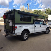 Nouveau design en aluminium pick-up campeurs pop up couvert caravanes léger pick-up campeurs