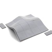 Almohadilla Térmica de Silicona de 10.0w/m.k, Almohadilla Térmica Conductiva para GPU, de 0.5mm a 5.0mm, Excelente Silicona para Moldes