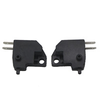 Moto gauche droite interrupteur de frein à disque pompe supérieure frein marche-arrêt accessoires 50cc 150cc QMB139 QMJ157 GY6