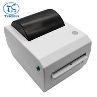 Printer Label pengiriman langsung komersial portabel 4x6 gigi biru Printer Label Desktop langsung komersial murah grosir