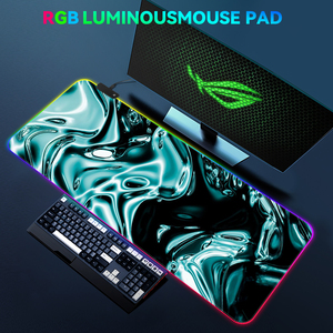 <span class=keywords><strong>Tapis</strong></span> de souris de jeu RGB personnalisé 30x80cm avec éclairage LED sur les bords, grand <span class=keywords><strong>tapis</strong></span> de <span class=keywords><strong>bureau</strong></span> étanche pour les joueurs et le <span class=keywords><strong>bureau</strong></span> - Product Image 6