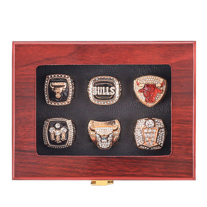 Ensemble de bagues de championnat des Chicago <span class=keywords><strong>Bulls</strong></span> de haute qualité en acier, édition collection en gros pour les fans de <span class=keywords><strong>Michael</strong></span> <span class=keywords><strong>Jordan</strong></span> - Product Image 1