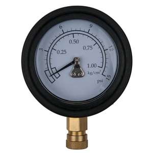 KS TOOLS - 150.2327 Manomètre ø 75.0mm, 0-1 bar avec raccord rapide 1/4 ''-MOTEUR EAN 4042146592328 ET JEU DE DISTRIBUTION - Product Image 1