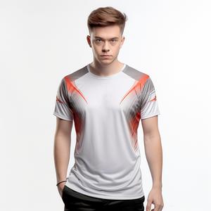 Nouveaux uniformes de Badminton d'é<span class=keywords><strong>t</strong></span>é en gros hommes séchage rapide en plein air course Fitness sport personnalisé Badminton maillot <span class=keywords><strong>t</strong></span>-shirts - Product Image 2