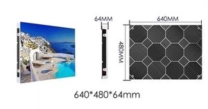 Panneau d'affichage vidéo LED à pas de pixel fin P1.25 P1.37 P1.538 P1.667 P1.86 P1.875 P2, écran LED publicitaire fixe pour intérieur - Product Image 3
