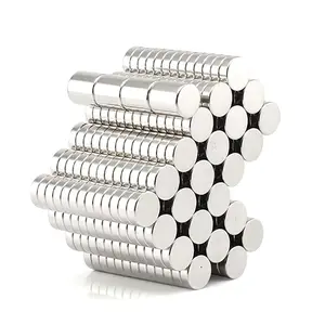 3x3 4x4 5x5 5x8 6x6 7x7 8x8 10x10 Neodymium Cylinder Magnets n35 n38 Grade Strong Rod Round NdFeB Magnets China Manufacture