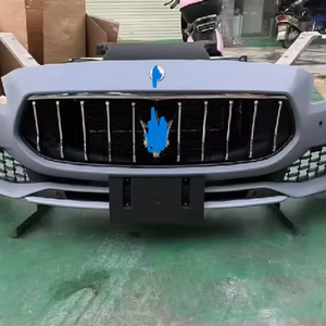 Utilizado para <span class=keywords><strong>Maserati</strong></span> Quattroporte Levante <span class=keywords><strong>Ghibli</strong></span> GT, piezas de coche, montaje de rejilla delantera, parachoques, componentes de actualización de plástico de calidad - Product Image 1