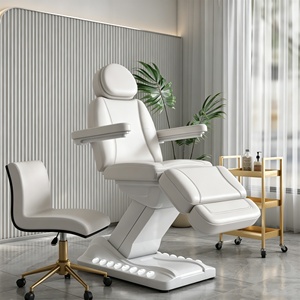 Modern Luxury Electric Spa Treatment Massage <b>Table</b> 4 Motors Facial Cosmetic Bed Foot Control for Beauty Bed - Product Image 4