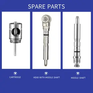 Stainless Steel 1:5 Low Speed Contra Angle Handpiece Dental Instruments Germany Bearing Handpiece China Piece A Main Dentale