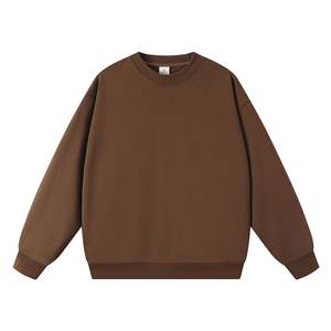 Expédition <span class=keywords><strong>DDP</strong></span> sans taxes américaines Kaisi Unisexe 50% Coton 50% Polyester 300g Polaire Manches Longues Mélange de Coton Brodé Coupe Ample - Product Image 5