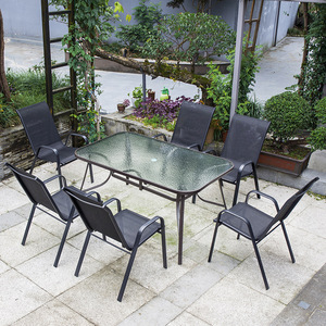 नया उत्पाद कई परिदृश्यों में पेश किया गया नया उत्पाद बाहरी अवकाश के लिए उपयुक्त तालिका और कुर्सी सेट - Product Image 1
