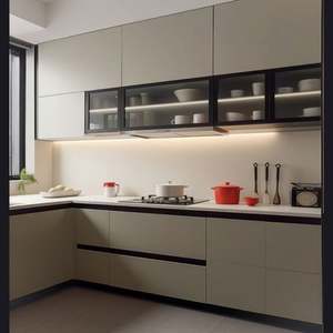 Armoires de cuisine laquées, designs modernes, armoires de cuisine bon marché, meubles d'armoires de cuisine - Product Image 6