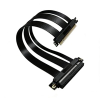 Câble Riser PCIe 5.0 X16 10-60cm pour Cartes Graphiques de Bureau 128 Go/s Qualité Industrielle Serveur