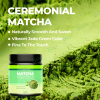 OLLI Marque Privée Thé Vert Matcha Pur de Qualité Cérémoniale en Vrac pour la Vente en Gros Soutien Immunitaire Usage Adulte Certifié Halal