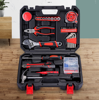 Boîte à outils de réparation de travail du bois d'électricien 37 pièces