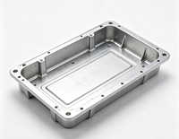 Plateau structurel de batterie en alliage d'aluminium moulé sous basse pression OEM, plateau de batterie EV personnalisé, pièces de châssis moulées, plateau de batterie