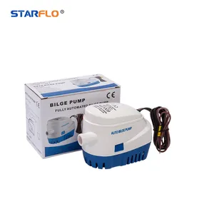 STARFLO 12v便携式电动750gph自动船用潜水舱底水泵，适用于游艇供应商