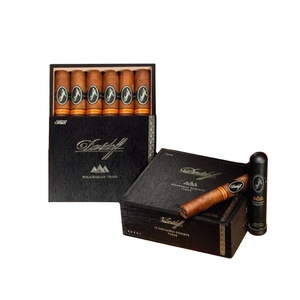 Wholesale Black Premium Humidor Slide Lid Wood Cigar Box