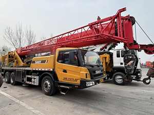 Grue sur chenilles d'occasion SANY STC250C5 25 tonnes certifiée pour la construction, haute qualité, avec moteur, boîte de vitesses, pompe et PLC - Product Image 2