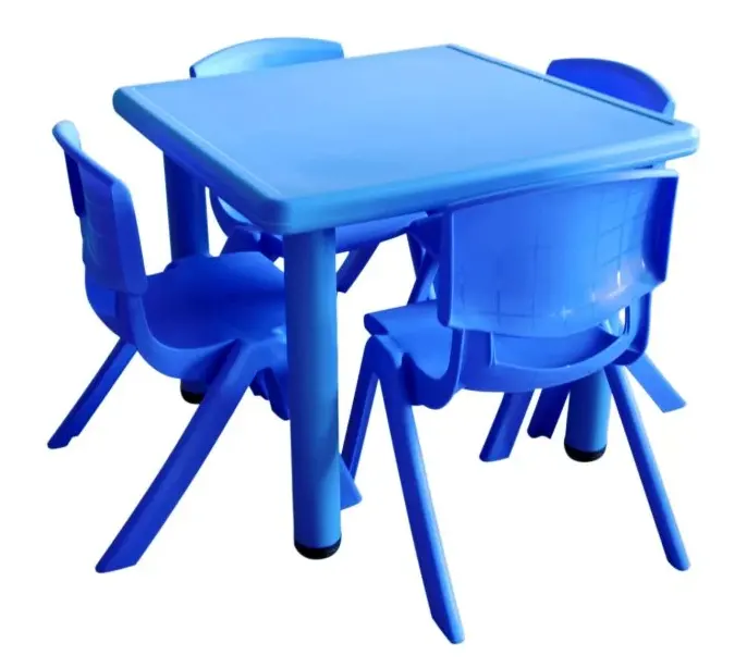 Pre-school Indoor Furniture Plastic Table and Chairs Kindergarten Kids Tables and Chairs