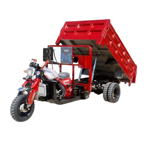 Motocicleta de Carga de Tres Ruedas de 150cc a Gasolina, Autodescarga Hidráulica, para Trabajo Pesado Agrícola - Product Image 1