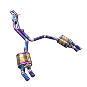 ไทเทเนียม Catbacks ระบบไอเสียสำหรับออดี้ <span class=keywords><strong>A8</strong></span> 4.2tdi D2 D3 D4 D5 S8 <span class=keywords><strong>W12</strong></span>เครื่องยนต์<span class=keywords><strong>2020</strong></span> 2021 2022หลังแมว - Product Image 4