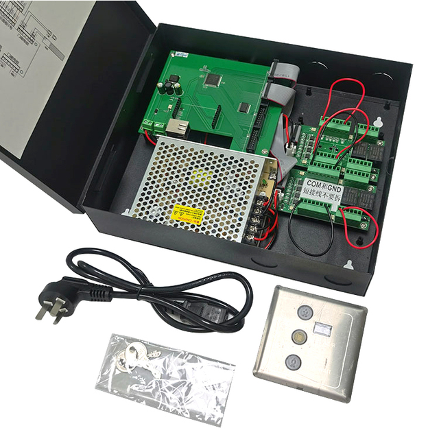ALLESD TCP/IP Network Based Door Access Control System Support Card Reader Face Recognition Access Control System