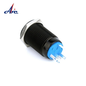 مفتاح زر ببوق 19 فولت 12 فولت مفتاح زر ضغط مؤقت من الفولاذ المقاوم للصدأ 16 من من من الفولاذ المقاوم للصدأ للسيارة والقارب - Product Image 2