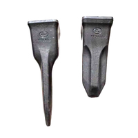 Dents de godet d'excavatrice moulées plates et pointues 7T3402RC TL GET Wear Tooth pour Caterpillar E325