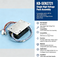 Ensemble de pack haute tension simple KB-SEN2721 compatible avec les pièces de rechange pour imprimante jet d'encre CIJ série K JPT-D 3000
