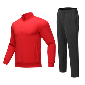 Chaqueta y pantalones a prueba de viento para hombre de precio bajo personalizado de talla grande cortavientos de nailon de diseño Simple de lujo - Product Image 4