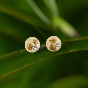 E195-E100-0571B Fashion <b>Stud</b> <b>Earrings</b> - Product Image 3