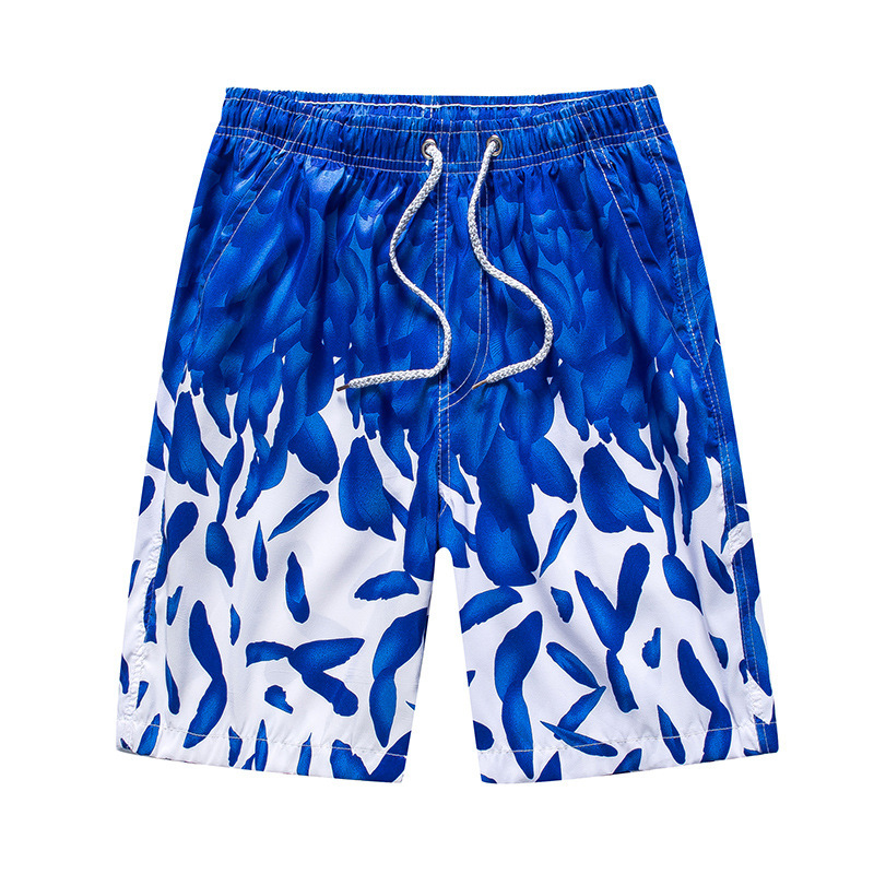 Plume bleue