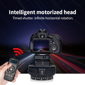 YT-1200 Auto <span class=keywords><strong>Motorisé</strong></span> Rotation Tête Panoramique Télécommande Pan Tilt Vidéo Trépied Tête <span class=keywords><strong>Stabilisateur</strong></span> pour <span class=keywords><strong>Smartphone</strong></span> Caméra 100m - Product Image 6
