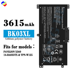 Batería de Litio para Portátil Nueva de 11.55V 41.7Wh <span class=keywords><strong>BK03XL</strong></span> para HP Pavilion x360 14-ba033tx TPN-W125 - Product Image 2