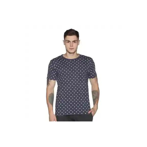 Nouveau design de luxe qualité coton coupe ample petite épaule goutte marque vierge surdimensionné col rond hommes t-shirt - Product Image 1