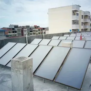 مجمّع طاقة شمسية زجاجي مسطح محلي الصنع