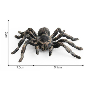 Jouet d'araignée en plastique réaliste 1pc Simulation d'insecte pour Halloween Nouvel An chinois Pâques Noël Diwali Tricky Prank Joke - Product Image 3